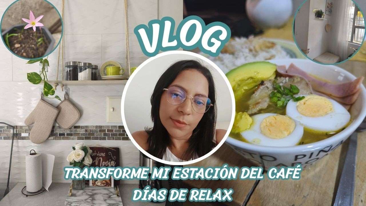 Vlog Real Familiar, Transforme mi Estación del Café, Día de relax + Pizza y Ramen