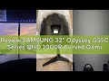 Review SAMSUNG 32" Odyssey G55C Series QHD 1000R Curved Gaming Monitor, 1ms(MPRT), HDR10, 165Hz, AMD