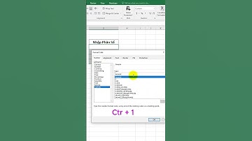 #Cách nhập phân số trong excel