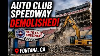 The Death of Auto Club Speedway… We Snuck In Before It’s Gone Forever!