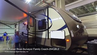 2016 Forest River RV Surveyor Family Coach 294QBLE