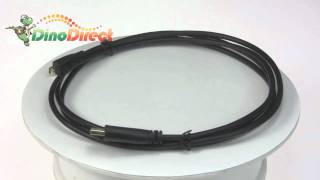 Micro HDMI (Type D) to HDMI (Type A) Cable (15 Feet) – High Speed Video Audio AV HDMI D to A Connector Converter Adapter Cord Supports 3D & 4K Resolution Ready with Ethernet Micro HDMI Type D to HDMI Cable for Camera from Dinodirect.com
