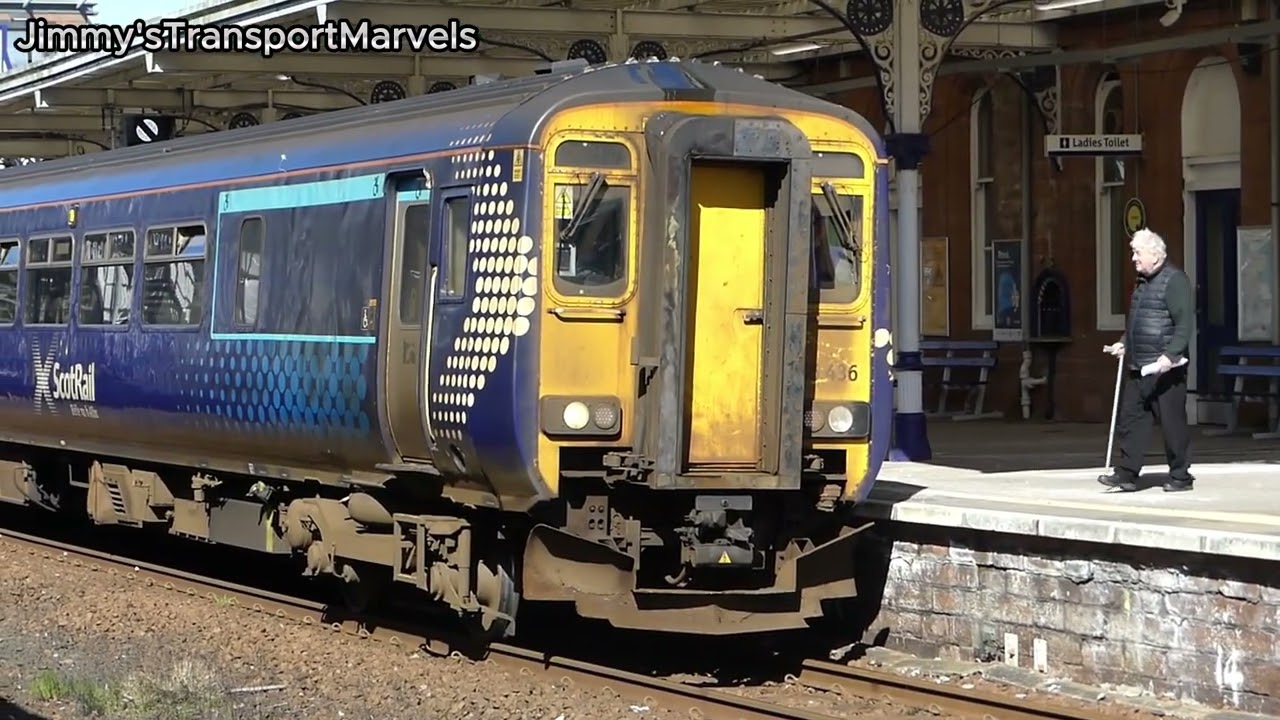 Scotrail Testing HVO fuel on 156436, A 12 week trial!