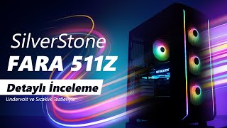 Silverstone FARA 511Z Dikey Ekran Kartlı & Kaslı Mid Tower Oyuncu Kasası !