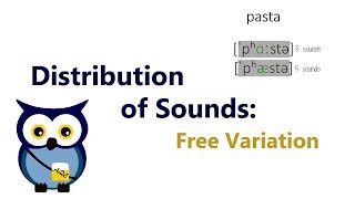 Distribution of Sounds: Free Variation