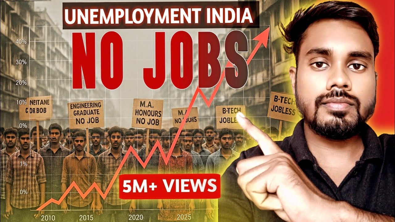 India Needs Jobs! I Reality of Unemployment Crisis | Pawan K Tyagi ...
