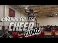 Navarro CHEER Clinic day SKILLS