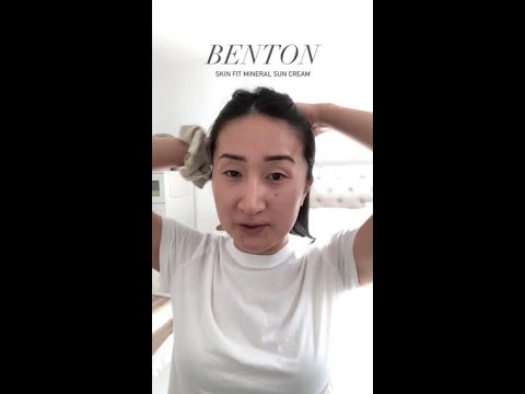[Benton] Skin Fit Mineral Sun Cream SPF 50+/PA++++ - video from Ohlolly