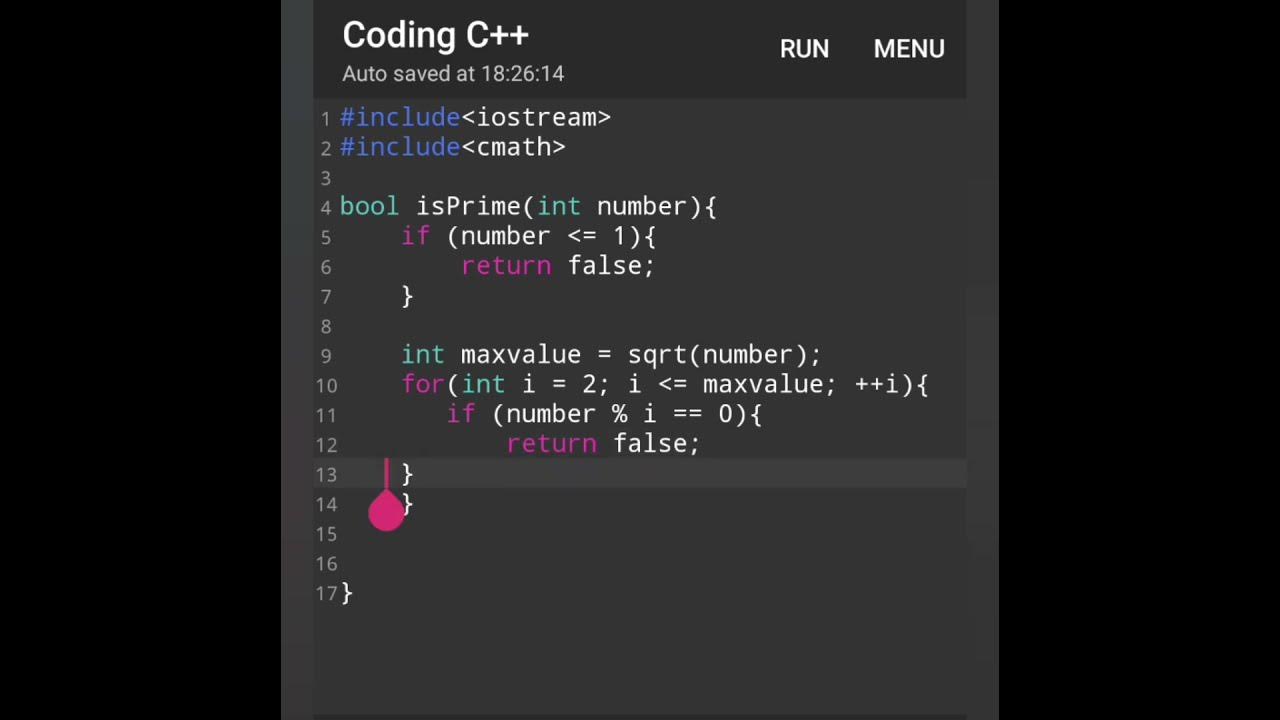 C++ Program to Check Whether a Number is Prime or Not | Coding in C++ ...