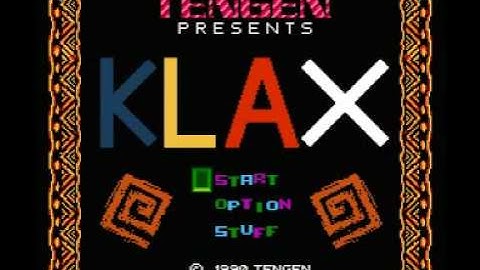 Klax (NES) Music - Led Fut