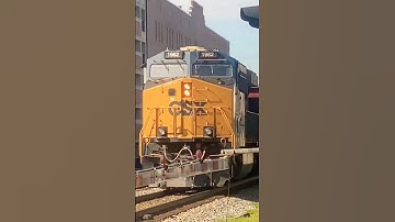 CSX Seaboard Heritage on E314! #csx #railroad #heritageunits #railway #railfanning #shorts