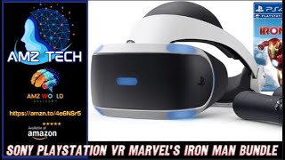 Overview Sony Playstation VR Marvel's Iron Man Bundle, White: Playstation VR Headset, Camera, Amazon
