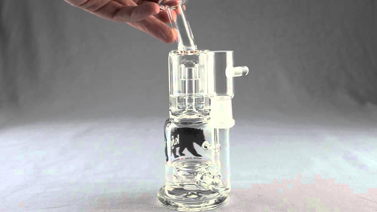 KUSH SCIENTIFIC - Type 3 Gridded Puckolator Mite Vapor Rig - TheDabLabcom - 720p 1