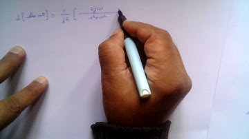 Muhammad Farooq-i-Azam: Laplace Transforms of sin wt u(t) and cos wt u(t)