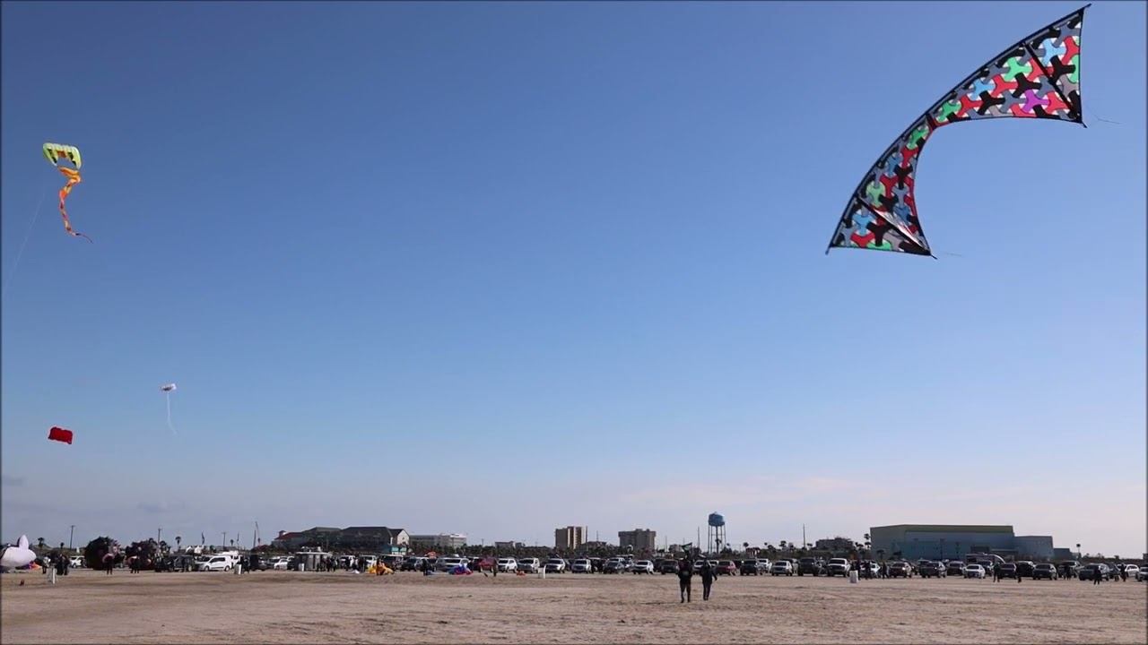 South Padre Island Texas Kite Fest 2022 Brett Marchel performance 2