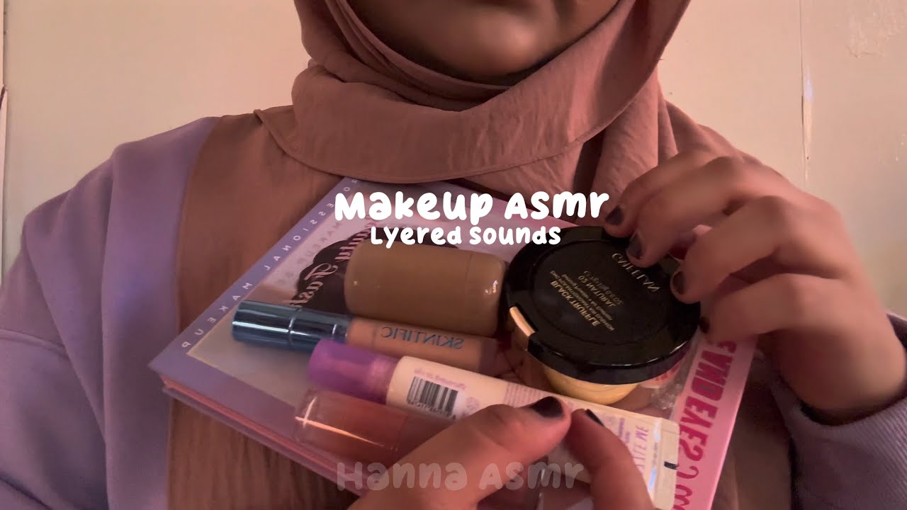 MAKEUP ASMR | LOFI ASMR | LAYERED SOUND