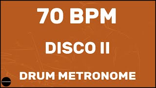 Disco II | Drum Metronome Loop | 70 BPM
