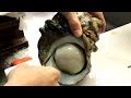 GIANT SEA SNAIL Sashimi Seafood - Japanese Street Food - Okinawa Japan