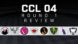 ASHES CRICKET | CCL04 ROUND 1 REVIEW