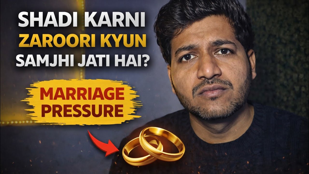 Shadi Karni Zaroori Kyun Samjhi Jati Hai? | Truth About Indian Marriage Pressure | 