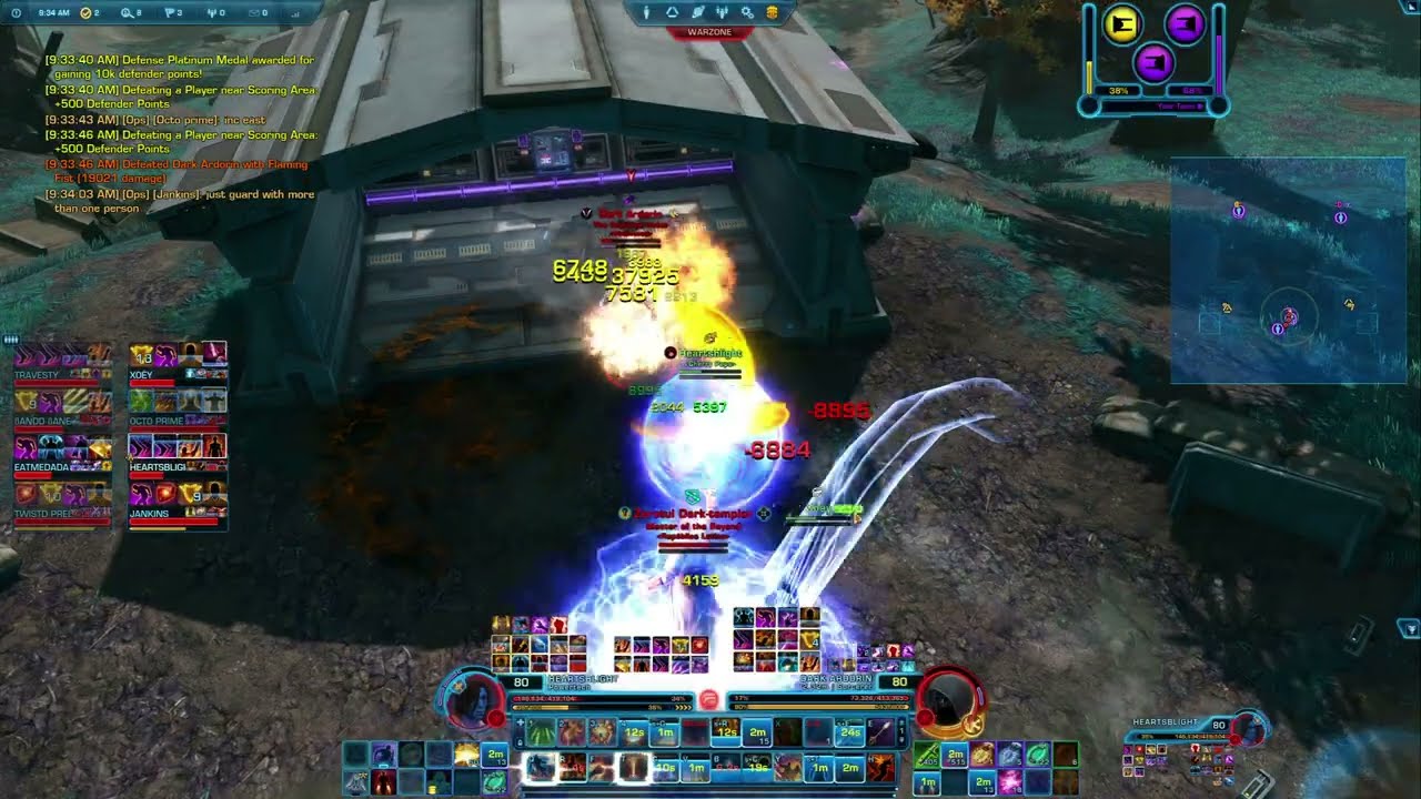 SWTOR Novarre 24-08-25 Powertech (playing against Cease Faith: not good when u dont know the class)