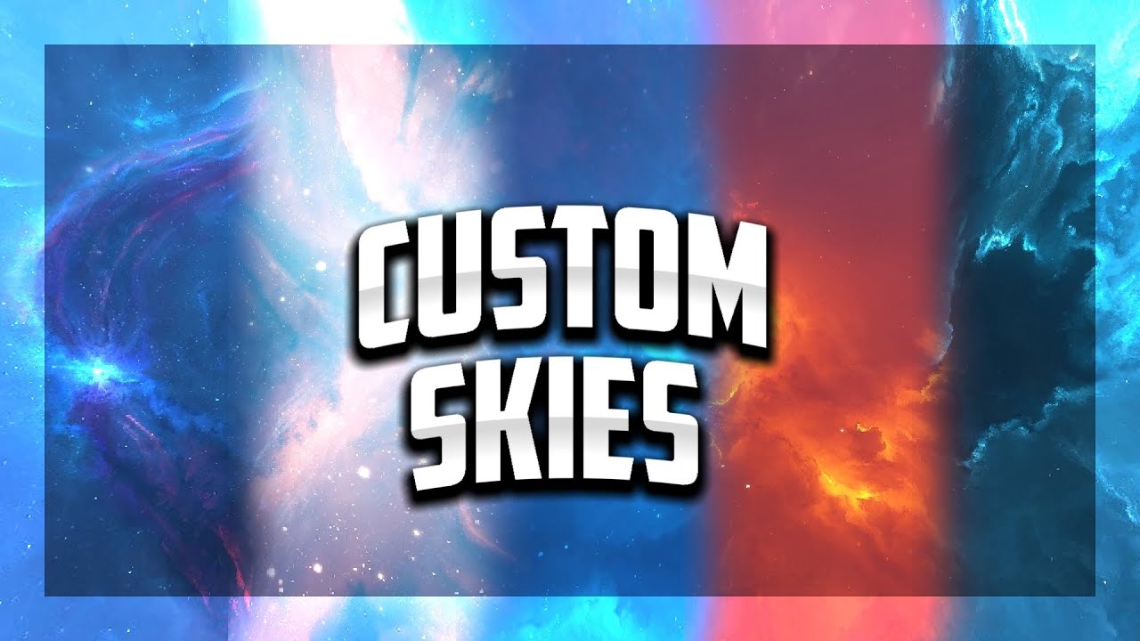 Custom Skies Night Sky Overlay 5 Youtube