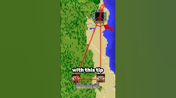 Speedrunners gebruiken TRIGONOMETRIE in Minecraft | Triangulatie
