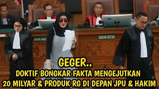 🔴LIVE! DOKTIF BONGKAR FAKTA MENCENGANGKAN DI DEPAN JPU & HAKIM