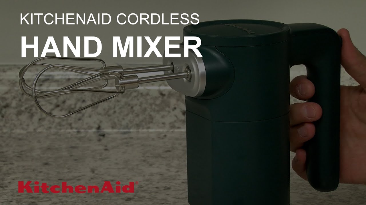 The Best Hand Mixer (2022) Is the KitchenAid Cordless Hand Mixer