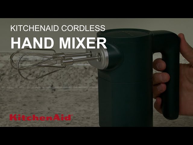 KitchenAid CORDLESS HAND MIXER Review 2022 Model # KHMB732 BEST CORDLESS  HAND MIXER 