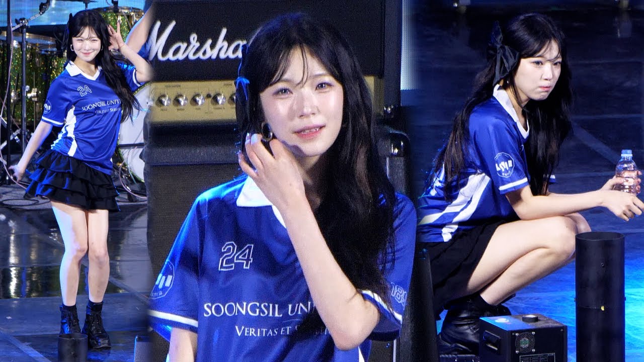 최애로 선택 된 프로미스나인 백지헌 토크 직캠 (fromis_9 JIHEON)｜숭실대 축제 241001