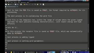 Protein Docking with Autodock Tutorial 1