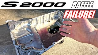 Oil Pan Baffle Failure & Possible Engine Knock? - S2000 Update
PSA for everyone running an oil pan baffle! It may be a good idea to check them more frequent than every 6 years, however dropping the pan and reinstalling is not exactly a 5 minute job either. Moving forward in 2025 I will be running no baffle in the pan. Oil Pan Baffle Failure & Possible Engine Knock? - S2000 Update