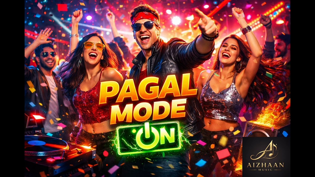 PAGAL MODE ON 🔥 | Full Masti Party Song | New Bollywood EDM Track 2026