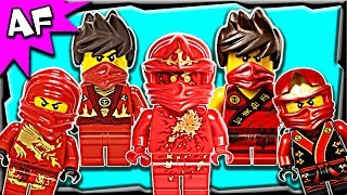 Lego Ninjago Kai RED NINJA Minifigures Complete Collection