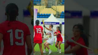 Finding ways through traffic 👏 #Lacrosse | #ALG2026 | #AsianLacrosseGames