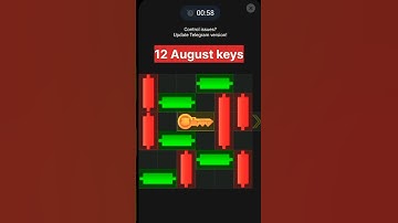 Key 12 Aug. How to Solve Mini Game PUZZLE in Hamster Kombat 30 August July (100% SOLVED!)