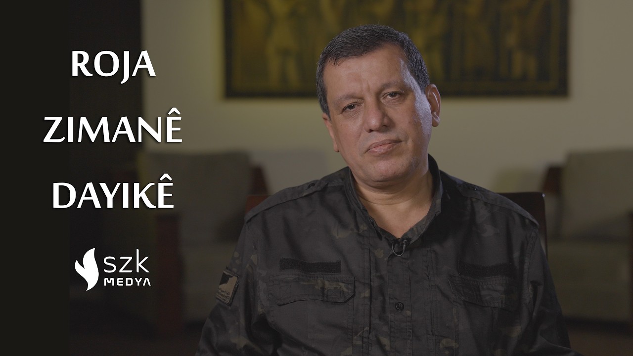 Gotara taybet a Fermandarê Giştî yê QSDyê, general Mezlûm Ebdî