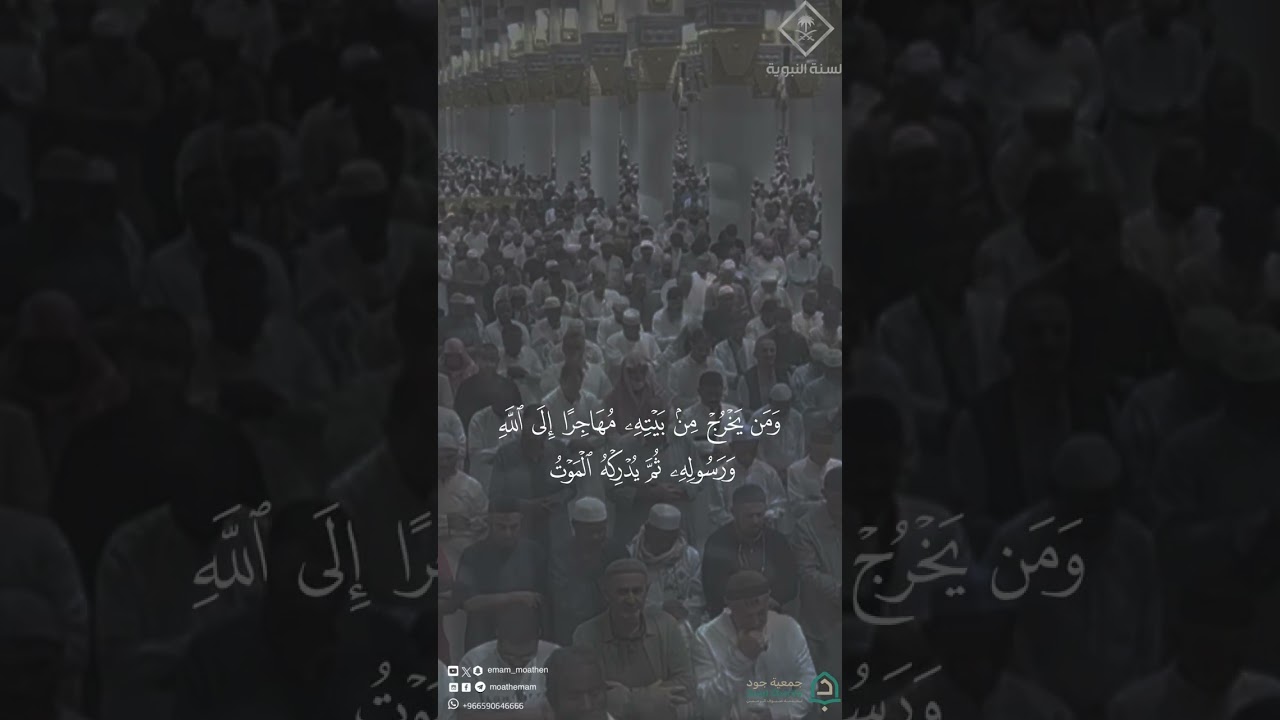مقتطف من تلاوة فضيلة الشيخ #عبدالله_القرافي من عشاء #الاثنين 1 جمادي الاولى 1448 هـ#المسجد_النبوي