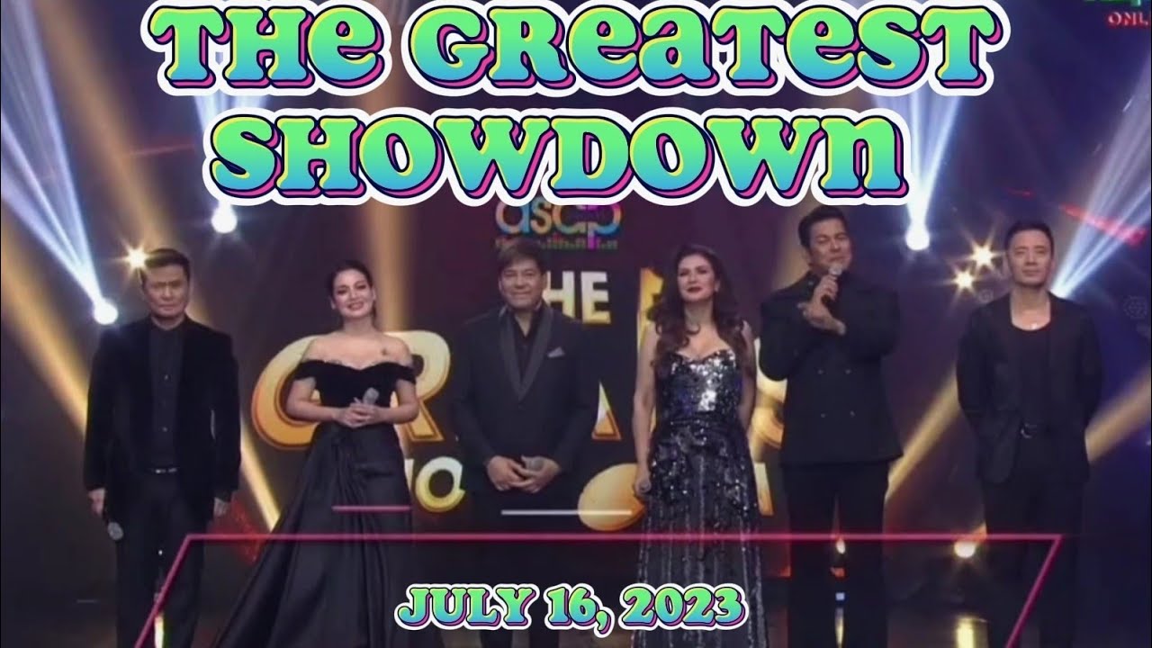 THE GREATEST SHOWDOWN | 7-16-2023 - YouTube