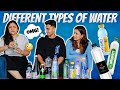 We tried different types of water?😰