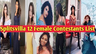 Reviews - Splitsvilla 12 Female Contestants List 2019 Zaid Beats