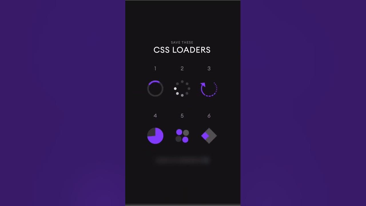 CREATE Amazing CSS Loading Animations NOW!. #css #shorts - YouTube