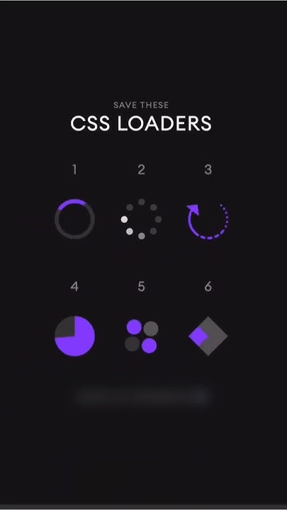CREATE Amazing CSS Loading Animations NOW!. #css #shorts - YouTube