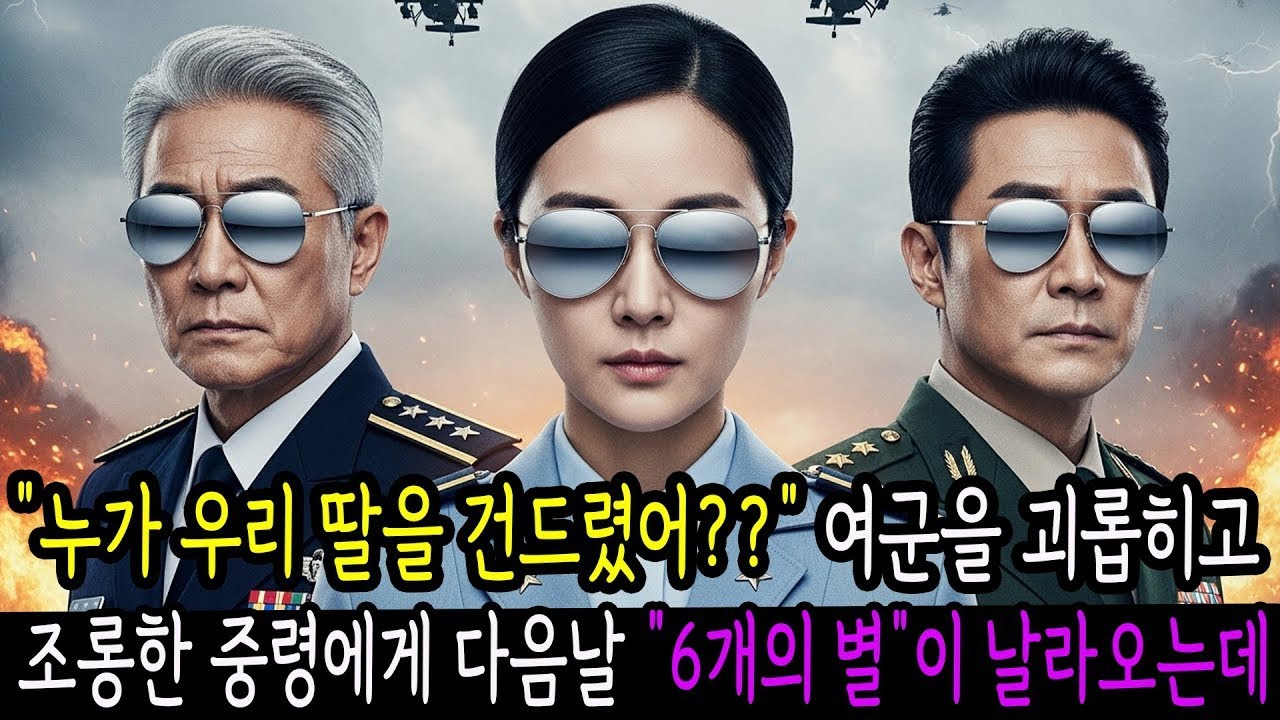 '누가 우리 딸을 건드렸어 ' 여군을 괴롭히고 조롱한 중령에게 다음날 '6개의별'이 헬기타고 날라오는데