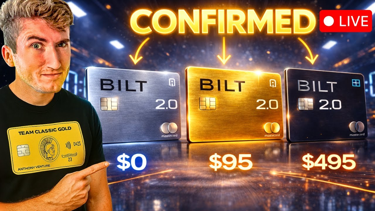 NEW BILT 2.0 Credit Cards | Watch Me Apply LIVE Launch Party