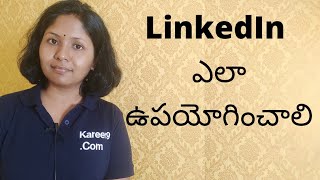 How to use LinkedIn to find a job | How to use LinkedIn | Linkedin Profile Tips | Telugu | Pashams screenshot 2