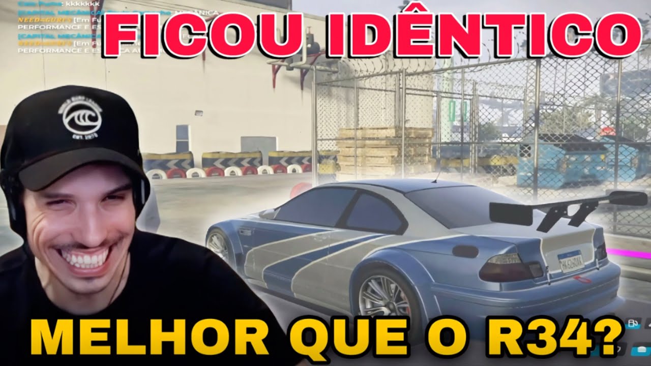 PODEROSO BAGUAL TESTANDO SEU NOVO CARRO UMA M3 GTR DO NEED FOR SPEED NA CAPITAL!