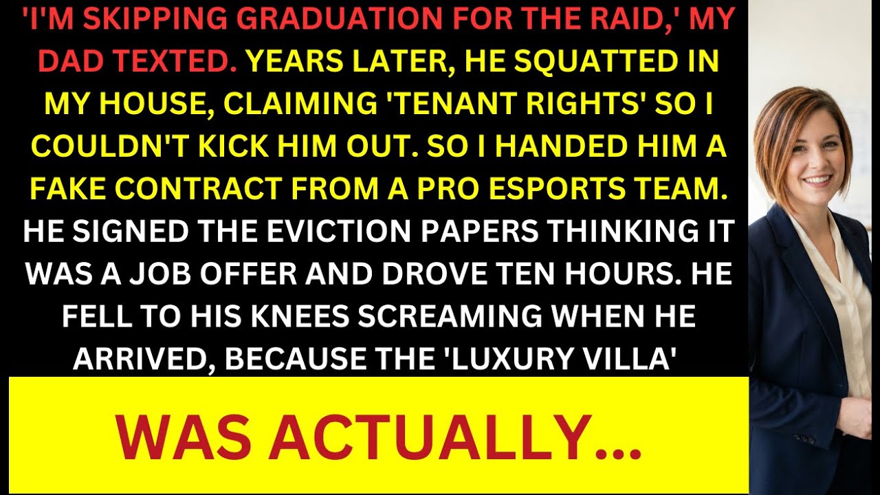 Dad Missed Graduation To Game. When He Needed A Place To Stay: 