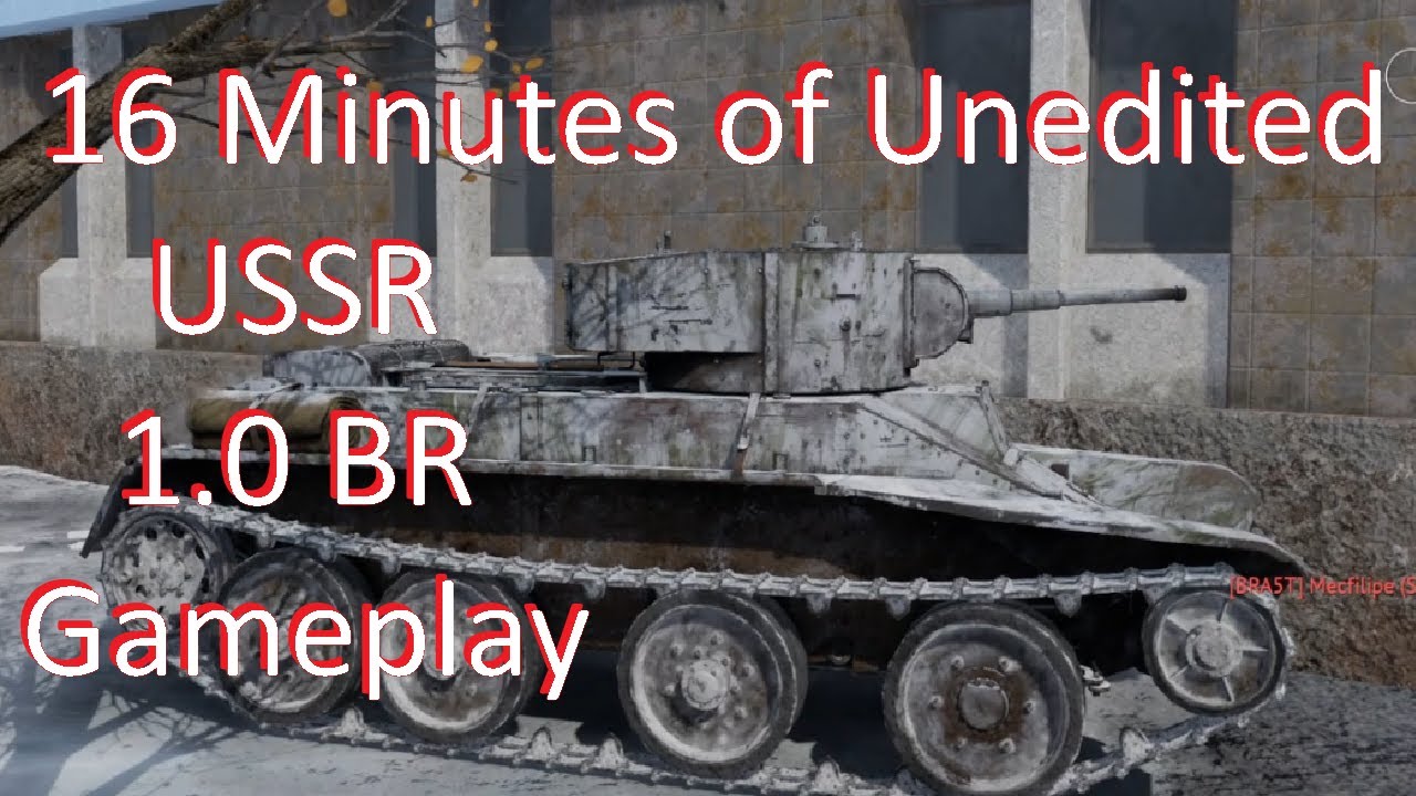 16 Minutes Of Unedited War Thunder USSR Realistic Ground Battle